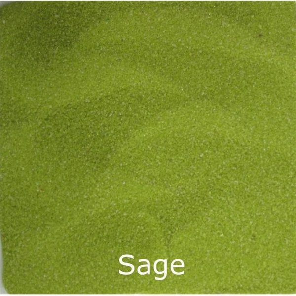 Scenic Sand Scenic Sand 514-26 25 lbs Activa Bag of Bulk Colored Sand; Sage 514-26